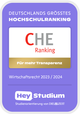 Siegel des CHE Rankings