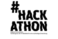 Der Schriftzug #Hackathon